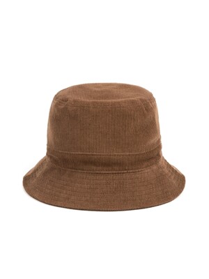PL CORDUROY BUCKET HAT (beige)