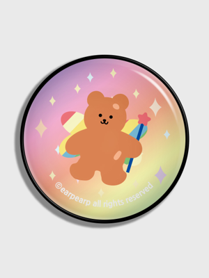 Angel bear-pink/yellow(earptoktok)