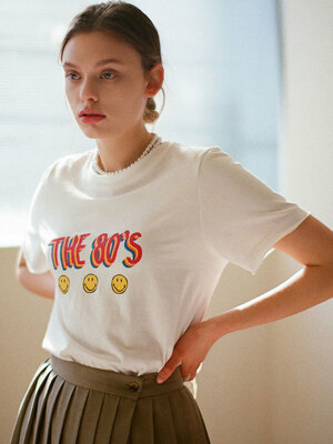 SI TP 5018 Regular-fit THE 80S T-shirt_Ivory