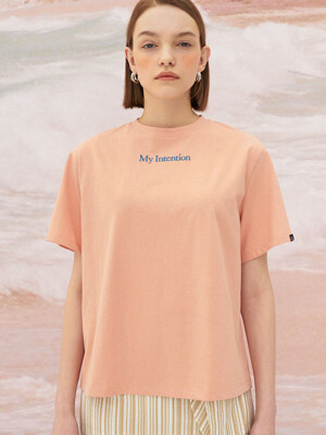 5S Supima cotton silket T-Shirt (Pink)
