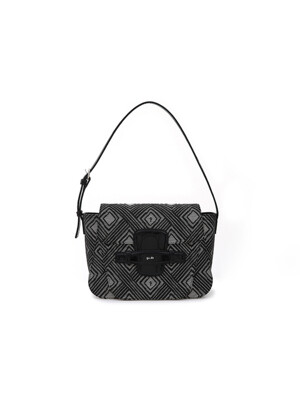 Hardi Bag - Black Jacquard