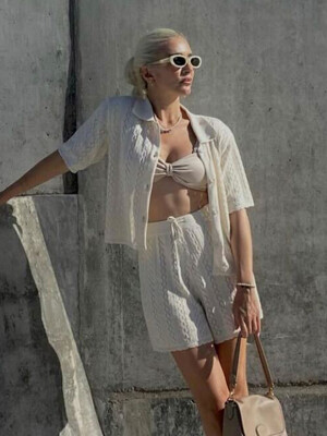 Crochet Crop Cardigan