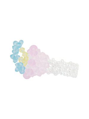 Plant Beads Ring (Baby Pink)