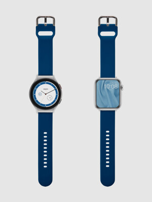 실리콘 시계줄 베이비 블루