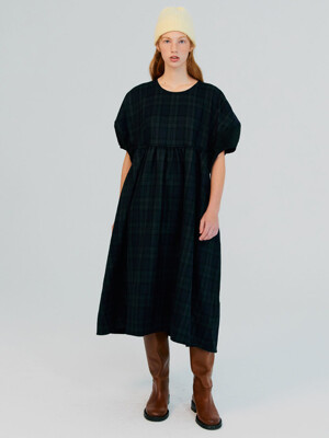 Check Volume Dress VC2278OP005M