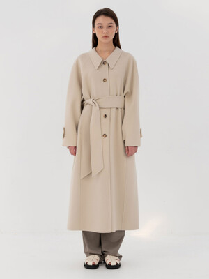 Wool Trench Handmade Coat