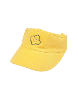 Hello LaLa Terry Sun Visor(헬로 라라 테리 썬캡)[Yellow]