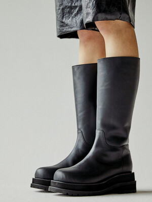 Zip middle boots_MB221111