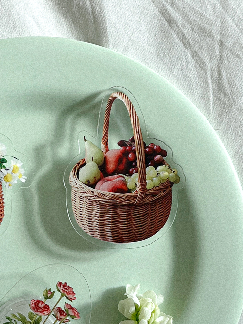 휴대폰/기기케이스 - 메이드모먼 (mademoment) - fruit basket 디자인 [아크릴스마트톡]
