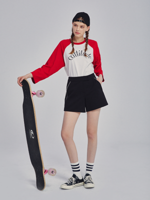 Semi-A-Line Shorts_BK