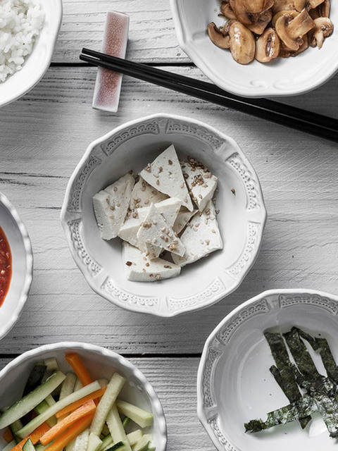 키친 - 카모메키친 (kamomekitchen) - VBC까사 인칸토 레이스 공기 12.5cm