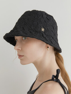atypical embo bucket hat (C021_black)