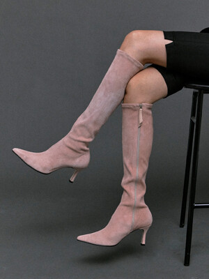 [단독]TINA LONG BOOTS_PINK