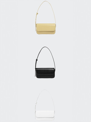 STRAP BAG - 3COR (WHITE,BUTTER,BLACK)