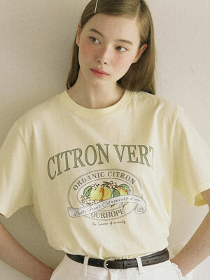 Citron Vert T-shirt - Lemon
