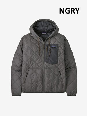 [공식] Mens Diamond Quilted Bomber Hoody 27610P7