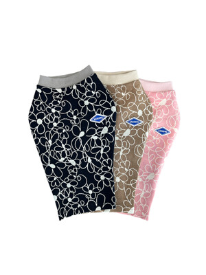 플라워 베스트 조끼 M-6XL 3colors
