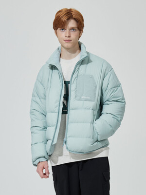 스탠넥 중경량 다운 자켓 MINT GREEN
