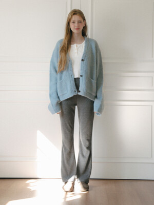 Soft Ribbed Knit Pants_2 Colors