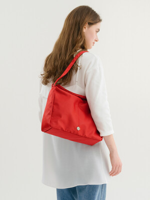 Simple Nylon Shoulder Bag_3colors