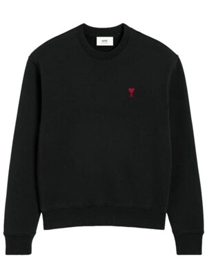 아미 긴팔 티셔츠 BFUSW035 730 BK DOM