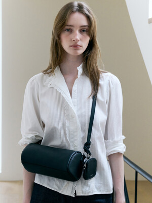 Basset Round Bag Black