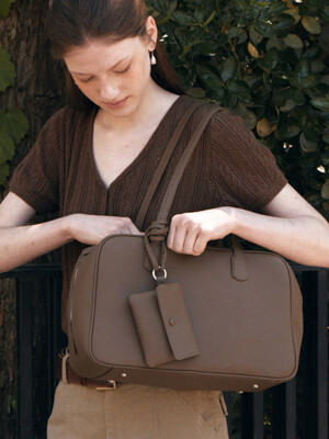 Elise Boston Bag Plus Etoffe