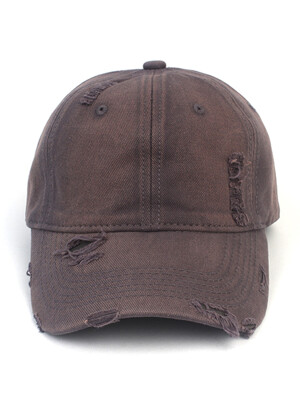Washing Vintage Damage Gray Ballcap 빈티지볼캡