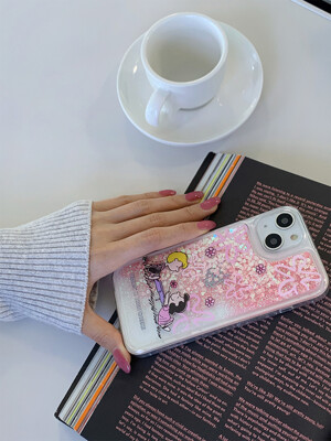 75th Lucy Flower glitter case_HC2534GP003O