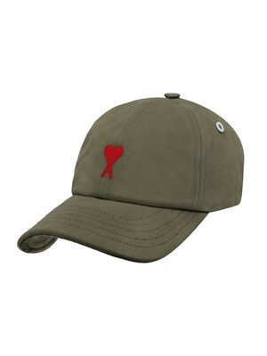 AMI UCP116 AW0041 0953 아미 드 꾀흐 하트 로고 자수 볼캡