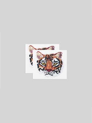 Stitched Tiger타투 스티커