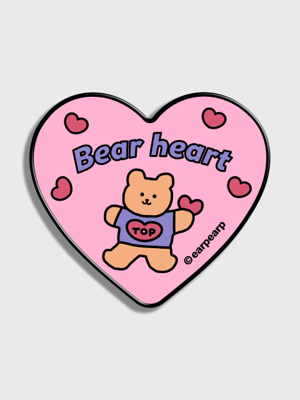 Bear heart-pink(하트톡)