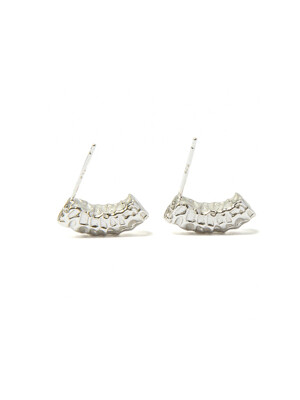 Crispy earrings Silver