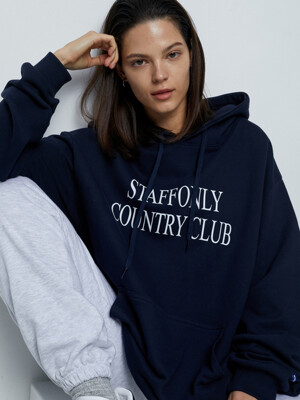 STAFFONLY COUNTRY CLUB HOODIE (NAVY)