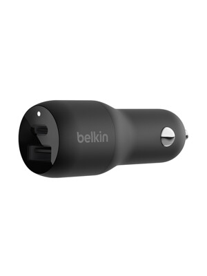 벨킨 부스트업 37W C타입 USB A PPS PD 3.0 듀얼 차량용 충전기 CCB004bt