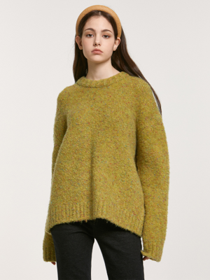 Popping Candy Pullover_Lime Green