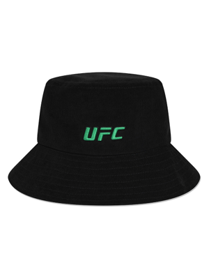 UFC 에센셜 코듀로이 버킷햇 블랙 U2HWT3303BK