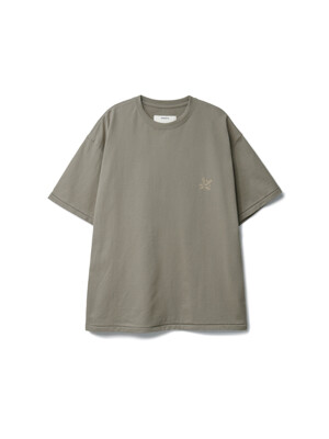 Essential Logo T-Shirts Misty Gray