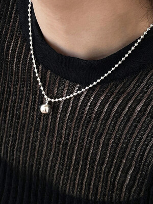 Silver925 Point Ball Necklace