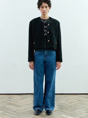 Vintage Button Blouson Jacket