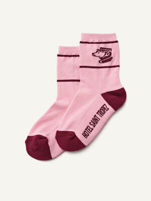 PINK POINT MICCA SOCKS