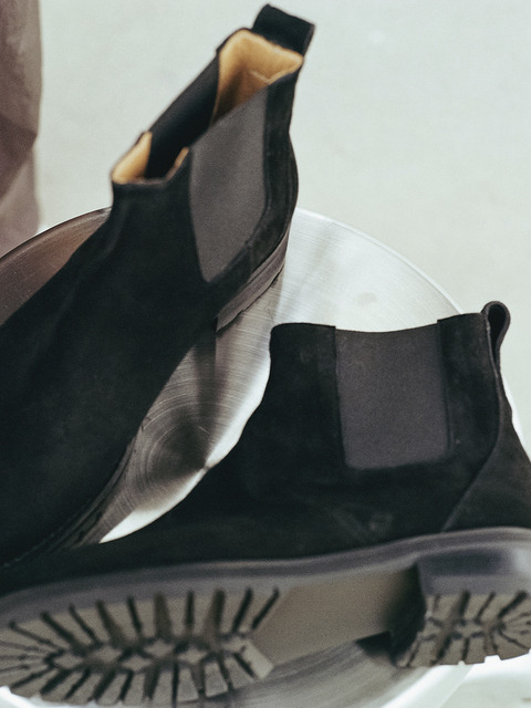 부츠 - 히어 (hehr) - Ann chelsea boots(Suede)