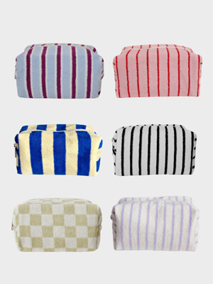 Terry Pouch_Large (30colors)
