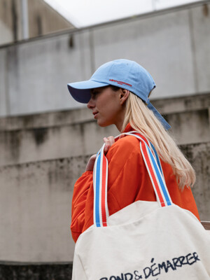 [Unisex] Signature Symbol Ball Cap (Sky Blue)