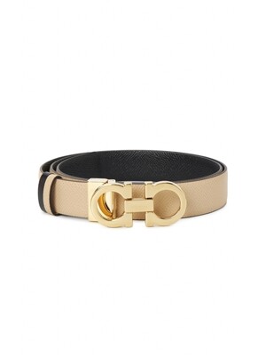 FERRAGAMO 페라가모 간치니 여성 양면 벨트 23 A565 543 0674559 (프리컷팅)