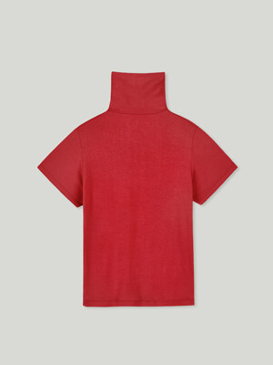 half polar t-shirt_red