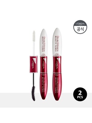 [SSG 단독구성]로레알파리 더블 익스텐션 뷰티 튜브마스카라14ml2개