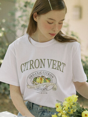 Citron Vert T-shirt - White