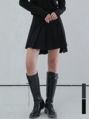 Boy Unbalanced Skirt - 2COL