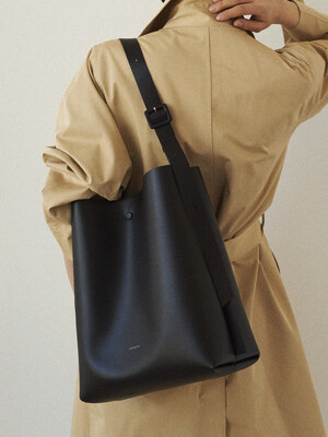R.ARC BUCKET BAG L - Artificial Leather_4 COLORS